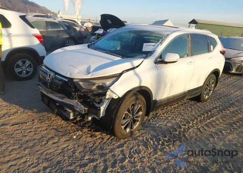 2021 Honda Cr-V Awd Ex z USA, uszkodzony, nr VIN 5J6RW2H52MA005342